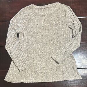 Cozy Ribbed Knit Light Weight Sweater